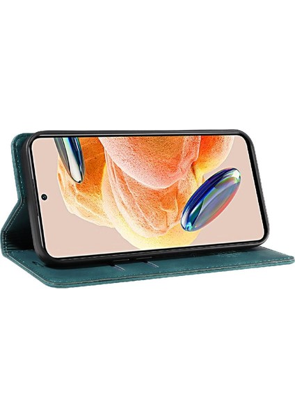 Xiaomi Redmi Için Not 11 Pro Koruyucu Manyetik Folio Cüzdan Pu (Yurt Dışından)