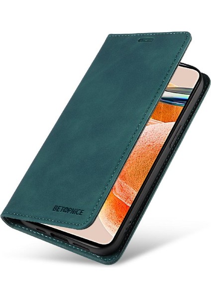 Xiaomi Redmi Için Not 11 Pro Koruyucu Manyetik Folio Cüzdan Pu (Yurt Dışından)
