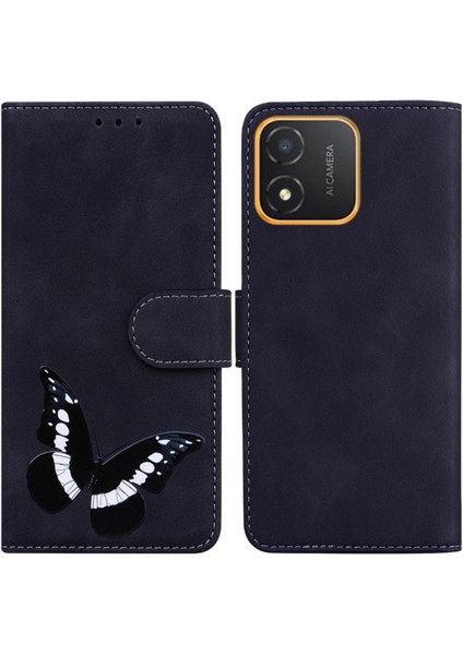 Onur Için Kılıf X5 Renk Baskılı Flip Folio Kapak Kelebek Cüzdan Kart (Yurt Dışından)