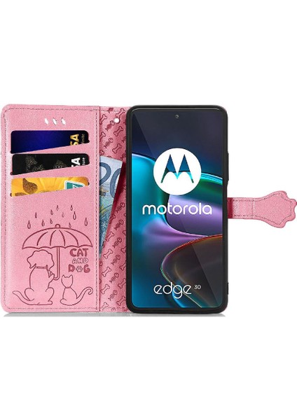 Moto Kenar 30 Için Kılıf Kısa Kayış Kapak Çevirin Kılıf Karikatür Hayvanlar (Yurt Dışından) modelleri