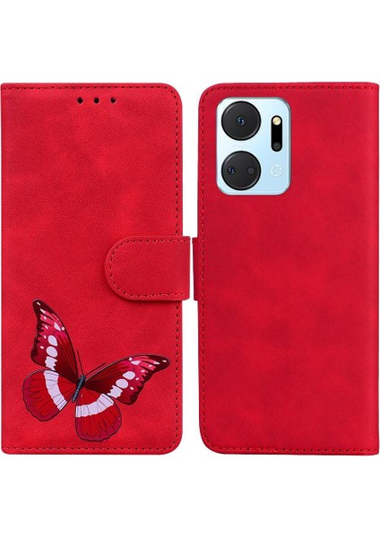 Onur X7A Kart Yuvaları Için Kılıf Flip Folio Kapak Kelebek Cüzdan Renk (Yurt Dışından)