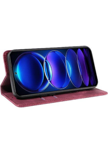 Xiaomi Redmi Not 12 4g Için Kılıf Folio Cüzdan Pu Deri Manyetik (Yurt Dışından) modelleri