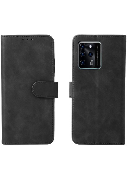 Kart Tutucu Kickstand Tam Koruma Folyo ile Zte Blade V30 Için Kılıf (Yurt Dışından)