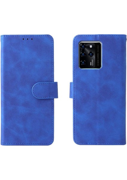 Kart Tutucu Kickstand Tam Koruma Folyo ile Zte Blade V30 Için Kılıf (Yurt Dışından)