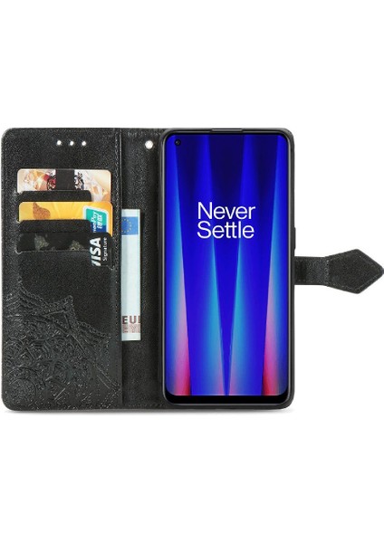 Oneplus Nord Ce 2 5g Için Kılıf Basit Iş Zarif Desen Deri (Yurt Dışından)