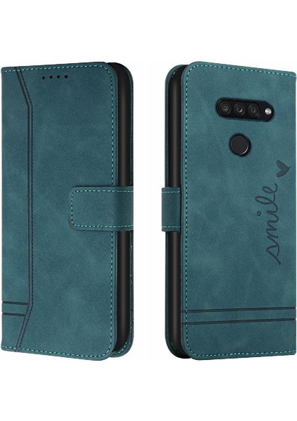 Lg K50S Kart Yuvaları Kapak Için Telefon Kılıfı El Kayışı Flip Folio Cüzdan Pu (Yurt Dışından) fiyatları