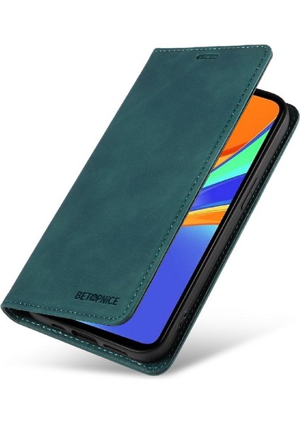 My Boutique Xiaomi Poco C3 Için Folio Cüzdan Manyetik Pu Deri Koruyucu Kılıf (Yurt Dışından)