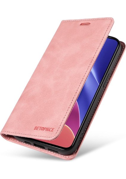 Xiaomi Poco F3 Manyetik Folio Cüzdan Koruyucu Pu Deri Kılıf (Yurt Dışından)