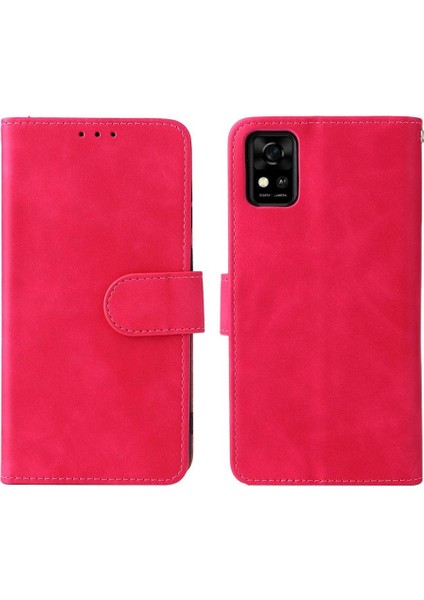 Kart Tutucu Kickstand ile Zte Blade Zte Deri Folio Flip Case Için Kılıf (Yurt Dışından)