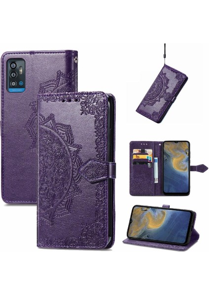 Zte Blade A71 Flip Kapak Kılıf Için Kılıf Basit Iş Darbeye (Yurt Dışından) modelleri