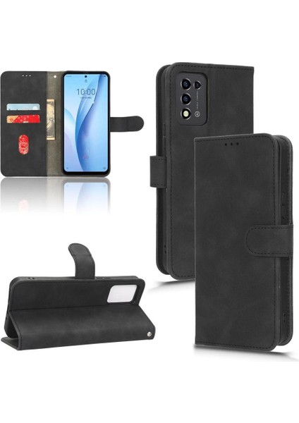 Kart Tutucu Kickstand Tam Koruma ile Zte Ücretsiz 5g Iii Için Kılıf (Yurt Dışından)