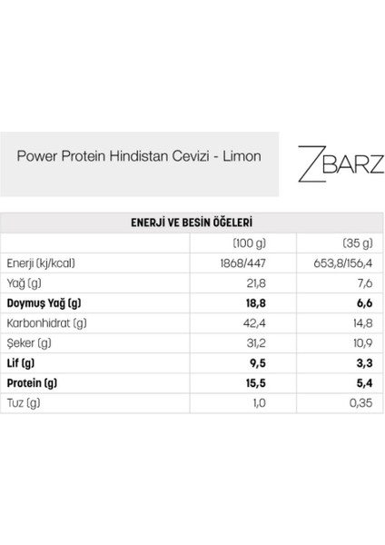 Power Protein Karışık Kutu 3 x 15'li 35 gr