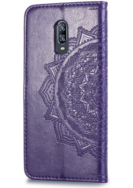 Oneplus 6t Darbeye Zarif Desen Deri Kılıf Kapak Çevirin (Yurt Dışından) fırsatları