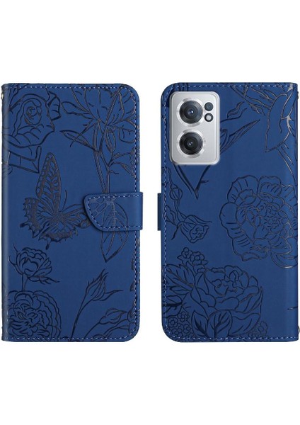 Oneplus Nord Ce2 5g Anti-Damla Koruma Bilek Kayışı ile Çiçekler (Yurt Dışından)