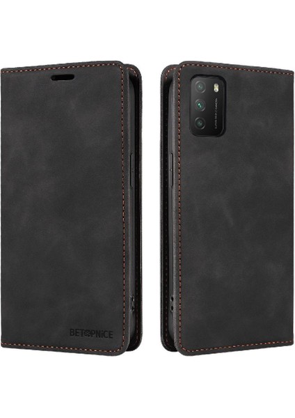 Xiaomi Poco X3 Nfc Manyetik Pu Deri Koruyucu Folio Cüzdan (Yurt Dışından)