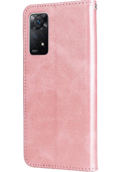 Xiaomi Redmi Not 11 Pro Deri Fermuar Koruyucu Kapak Kartı (Yurt Dışından)