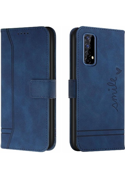 Realme 7 4g Manyetik Kapatma Flip Için Telefon Kılıfı Folio Cüzdan Kart Yuvaları (Yurt Dışından) indirimleri