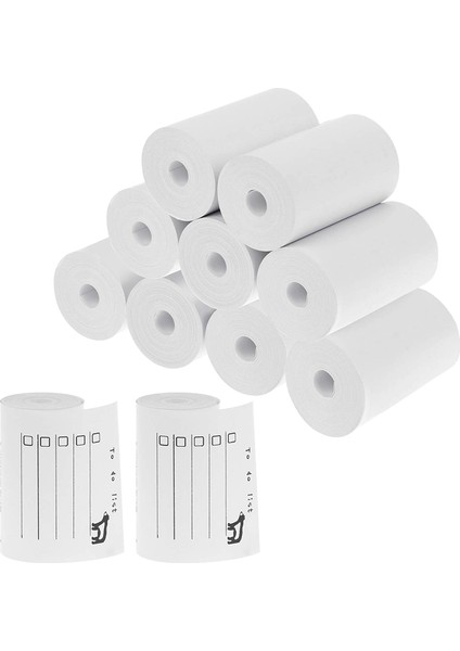 Renk 3 Rulo Stili Yeni Yazdırılabilir Etiket Kağıt Rulosu Kendinden Yapışkanlı Doğrudan Termal Kağıt 57*30MM Peripage A6 Cep Termal Yazıcı Için (Yurt Dışından)