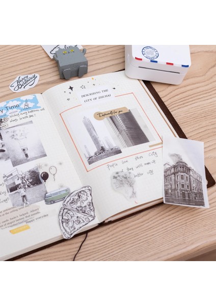 Lacivert Görüntü Stili Phomemo Yazdırılabilir Etiket Fotoğraf Kağıdı Kendinden Yapışkanlı Şeffaf Termal Yazıcı Phomemo SM02PRO Yazıcı Için Papel Rulo (Yurt Dışından) indirimleri