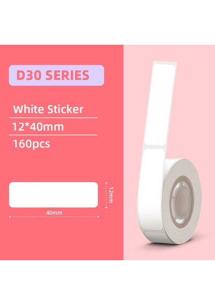 3x Şeffaf 14X25MM Stili 3 Rollsbox Phomemo Whitetransparency Termal Etiket D30 Kağıt Etiket D30 Taşınabilir Kendinden Yapışkanlı Etiket Yazıcısı Için Bpa Içermez (Yurt Dışından)