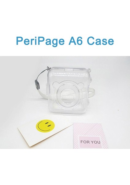 A6 Kasa Stili Peripage A6 A9 Kağıt Yapışkanlı Termal Etiket Fotoğraf Kağıdı Beyaz Renk Şeffaf Etiket Paperang Memobird Iprinter Için (Yurt Dışından)