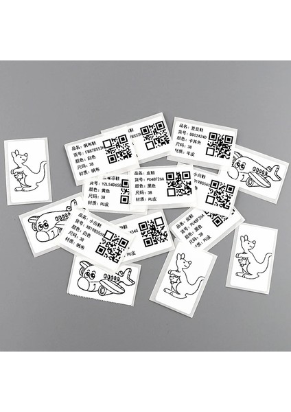 Beyaz Stil Nıımbot B11 B3S B21 Baskı Kağıdı Yapışkanlı Etiket Termal Etiket Giyim Giysi Etiketi Gıda Örneği Emtia Barkod Etiketi (Yurt Dışından) indirimleri