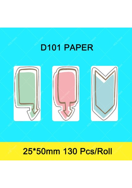 Fx 25X50MM Stili Niimbot D Inç Etiket Etiket Kağıt Rulo Beyaz Renk Kablo Etiket Kağıtları Taşınabilir Etiket Termal Yazıcı D101 Ev Ofis (Yurt Dışından) fiyatları