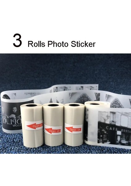 3 Fotoğraflı Etiket Stili Peripage Poooli Papeang Kendinden Yapışkanlı Termal Kağıt Şeffaf Baskı Fotoğraf Kağıdı Yazdırılabilir Etiket Etiket Kağıtları (Yurt Dışından) fiyatları