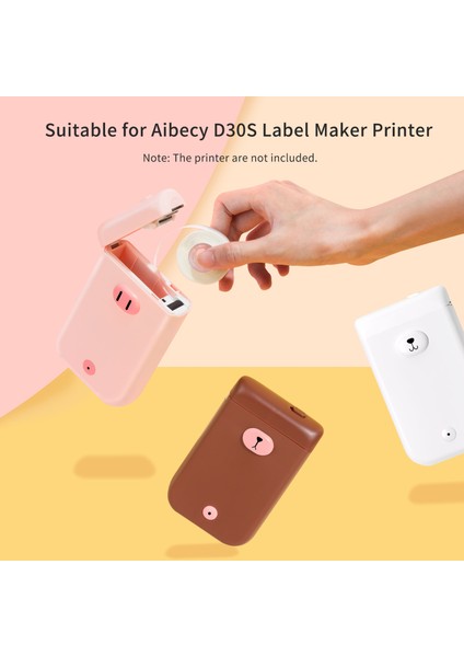 15 Stili Yazın D30S Taşınabilir Etiket Yazıcısı Için Hermal Etiket Kağıdı Baskı Kağıdı Etiket Etiket Yapıcı Bant Su Geçirmez Yağ Geçirmez (Yurt Dışından) fırsatları