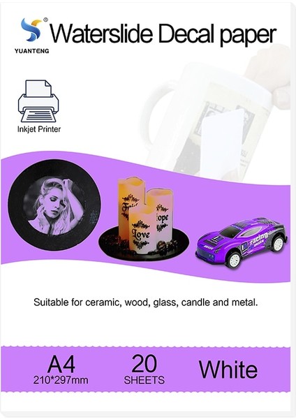 20 Yaprak Stili (Lot) A4 Boyutlu Mürekkep Püskürtmeli Su Kaydırağı Çıkartma Kağıdı Beyaz Arka Plan Baskı Kağıdı Mürekkep Püskürtmeli Su Kaydırağı Çıkartma Kağıdı Ücretsiz (Yurt Dışından) fiyatları