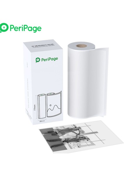 56 x 30 mm Stili Peripage Yarı Saydam Fotoğraf Etiketi Bpa Içermeyen Yapışkanlı Termal Kağıt Rulosu Yapışkan Kağıt Su Geçirmez Peripage A6A8A9A9SA9 Pro Için (Yurt Dışından) fiyatları