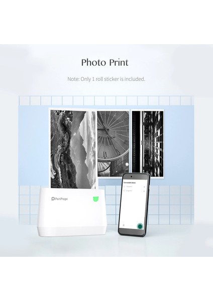 56 x 30 mm Stili Peripage Yarı Saydam Fotoğraf Etiketi Bpa Içermeyen Yapışkanlı Termal Kağıt Rulosu Yapışkan Kağıt Su Geçirmez Peripage A6A8A9A9SA9 Pro Için (Yurt Dışından) fırsatları