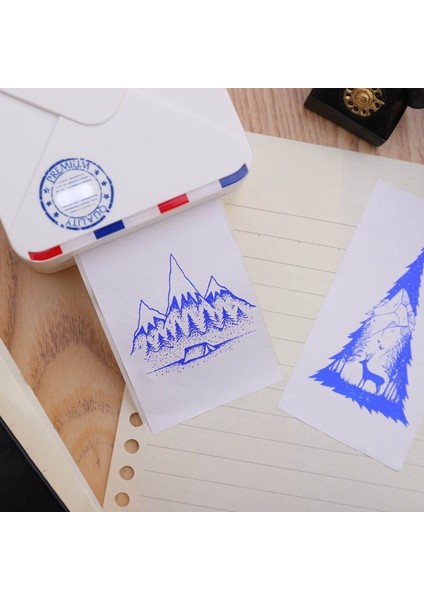 Wt1 Stili 3 Rollsbox Phomemo Kendinden Yapışkanlı Termal Renkli Kağıt Phomemo SM02PRO Yazıcı Için Yazdırılabilir Etiket Etiket Kağıtları (Yurt Dışından) indirimleri