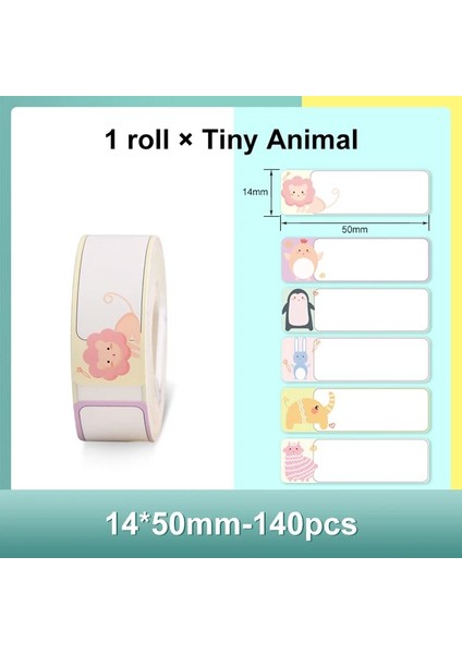 T0968E14-50 Stili Supvan Sıcak Satış Uyarlanmış Etiket Baskı Kağıdı Su Geçirmez Baskı Etiketleri Bant Çizilmeye Dayanıklı Etiket Etiket Kağıdı Sadece E10 Için (Yurt Dışından)