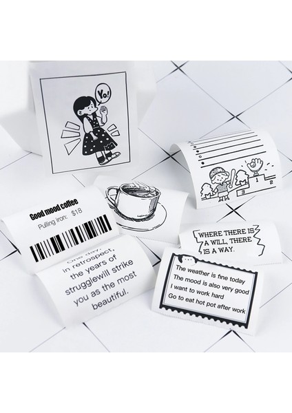 Pembe Stil Rulolar Kendinden Yapışkanlı Doğrudan Termal Kağıt Mobil Termal Yazıcı Bt Fotoğraf Yazıcısı Için Beyaz Yazdırılabilir Etiket Kağıdı (Yurt Dışından) indirimleri