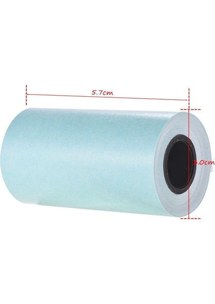 Etiket 6 Rulo Stili Yazdırılabilir Termal Kağıt Rulo Termal Kağıt Peripage A6 Termal Yazıcı Için 57*30MM Paperang (Yurt Dışından)