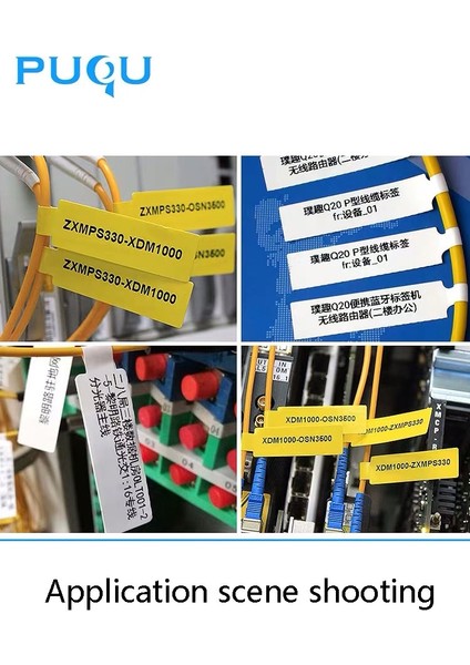 03F Sarı Stil Puqu Güç Telekomünikasyon Veri Iletişim Odası Ağ Kablolama P Tipi, F Tipi, Bıçak Tipi Kablo Etiket Baskı Kağıdı (Yurt Dışından) modelleri