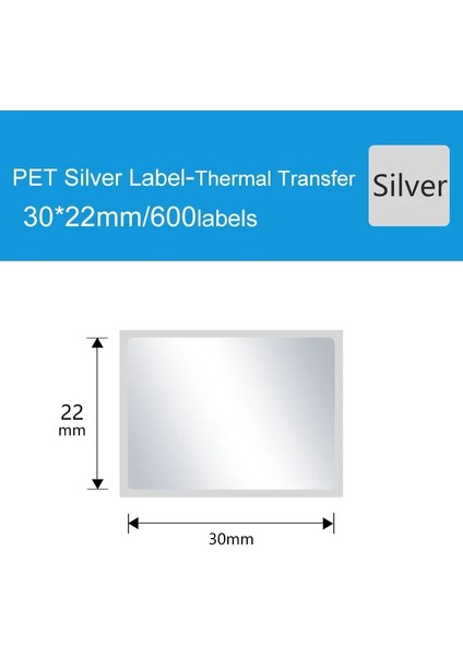 1 Rulo Pet 30X22 Stili Pet En Iyi Baskı Kağıdı Yapıştırıcı Çevre Dostu Bozunabilir Kirlilik Önleyici, Çizilmez, Yüksek Sıcaklık Dayanımı (Yurt Dışından)