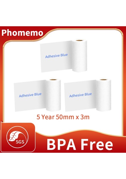 3 Rulo Etiket Mavi Stil Pro Termal Etiket Kağıdı Yapışkan Renkli Etiket Etiketi Kendinden Yapışkanlı Etiket Ruloları Genişlik mm Phomemo Termal Kağıtlar (Yurt Dışından) fiyatları