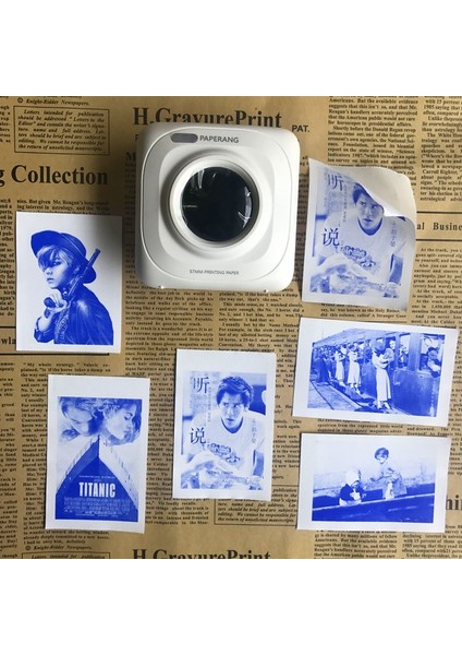 3 Mavi Kelime Kağıt Stili Termal Kağıt Etiket Kağıdı Yapışkanlı Etiket Fotoğraf Kağıdı Peripage Paperang Yazıcı Için Mavi Pembe Sarı (Yurt Dışından) fırsatları