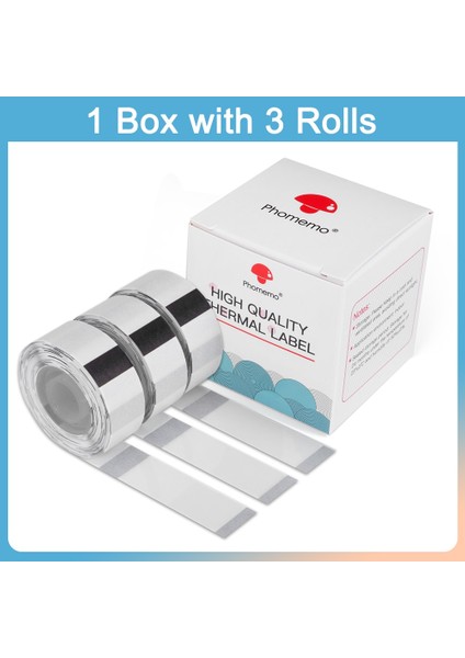 Dinozor Ghm Stili Impresora Portatil Phomemo D30 Için Termal Kağıt Taşınabilir Mini Impresora Baskı Etiketi Saf Renk Çizilmeye Dayanıklı Etiket Kağıdı (Yurt Dışından) modelleri