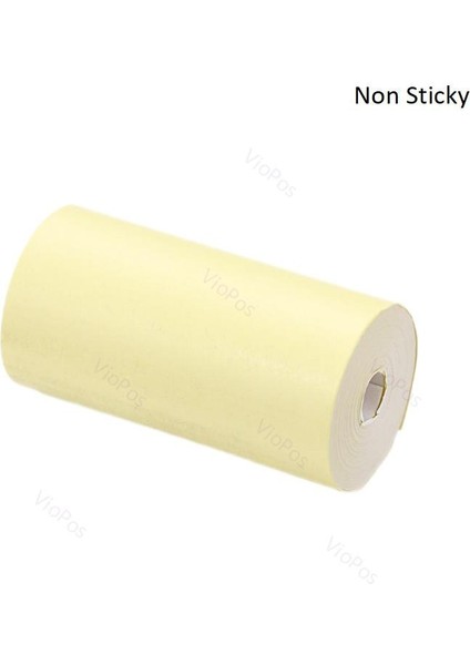 Sarı Kağıt Stili Diğer A6 Termal Etiket Yazıcı Kağıdı Beyaz Renkli Etiket Fotoğraf Yazıcısı Için 57*30MM Peripage Paperang Poooli Baypage Printing A (Yurt Dışından)