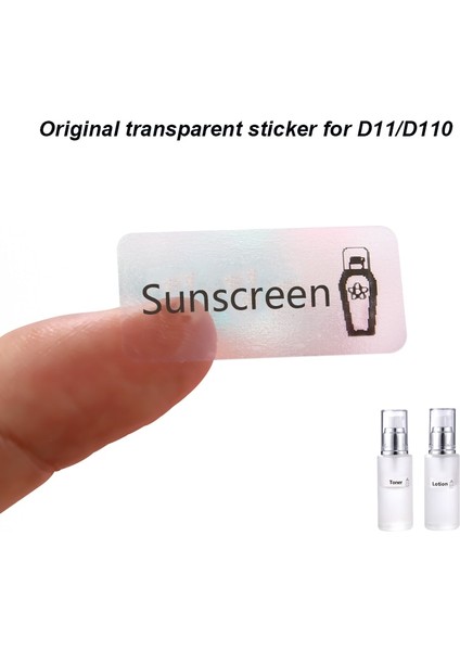 14X25MM250 Adet Stil [5 Alana %30 Indirim Kazanın] Niimbot D110 D11 Orijinal Şeffaf Etiket Baskı Kağıdı Isim Etiketi Yapışkanlı Yapışkan Kitap Kırtasiye (Yurt Dışından) modelleri