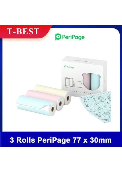 3 Stili Yazın 3 Rulo Peripage 77 x Peripage Için Kendinden Yapışkanlı Termal Kağıt A9A9SA9 Proa9 MAXA9S Max Mini Cep Mobil Yazıcı (Yurt Dışından) fiyatları