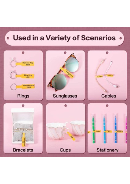 Beyaz Boyut 15X40MM Stili Mutfak Düzenleyici Kağıt Phomemo Hiçbir Mürekkep Papel Yapışkanlı Etiket D30 Etiket Makinesi Için Yazdırılabilir Çeşni Etiketi (Yurt Dışından) indirimleri