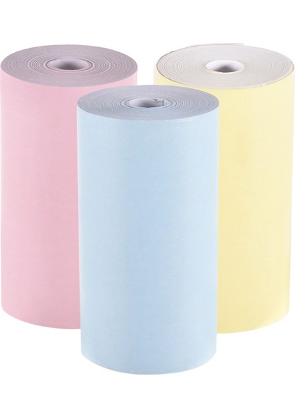 Gök Mavisi Tarzı Diğer Saf Renkli Fotoğraf Kağıdı Mini Yazdırılabilir Etiketsiz Rulo Termal Yazıcılar Net Baskı Bulaşmaya Karşı Korumalı Taşınabilir Kağıt (Yurt Dışından) fiyatları