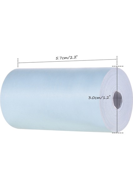 Gök Mavisi Tarzı Diğer Saf Renkli Fotoğraf Kağıdı Mini Yazdırılabilir Etiketsiz Rulo Termal Yazıcılar Net Baskı Bulaşmaya Karşı Korumalı Taşınabilir Kağıt (Yurt Dışından) fırsatları