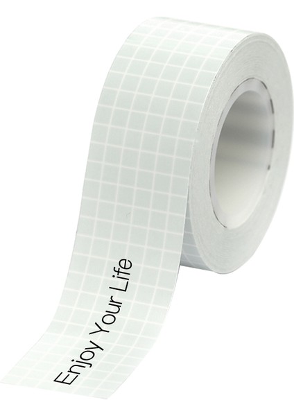 Gri Kafes Stili Yapışkanlı Etiket Makinesi Kağıdı Termal Yazıcı Kağıdı Makeıd M1L1 Taşınabilir Etiket Makinesi Yazıcısı Için Yırtılmaya Dayanıklı (Yurt Dışından)