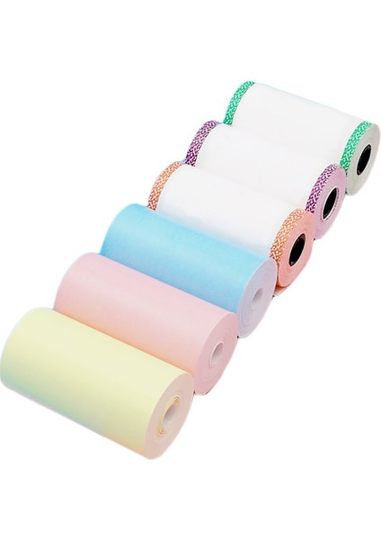 6 Rulo Yazdırılabilir Etiket Kağıdı Rulo Doğrudan Termal Kağıt Peripage A6 Termal Yazıcı Için Kendinden Yapışkanlı Paperang (Yurt Dışından) fiyatları