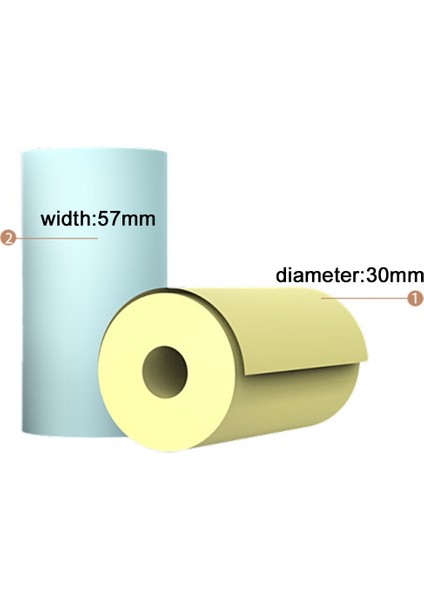 6 Rulo Yazdırılabilir Etiket Kağıdı Rulo Doğrudan Termal Kağıt Peripage A6 Termal Yazıcı Için Kendinden Yapışkanlı Paperang (Yurt Dışından) modelleri